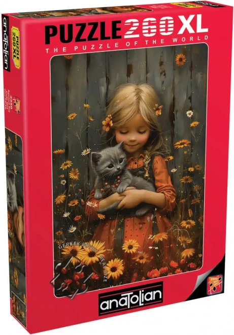 Puzzle Süßes Mädchen XL 260 Teile Anatolian