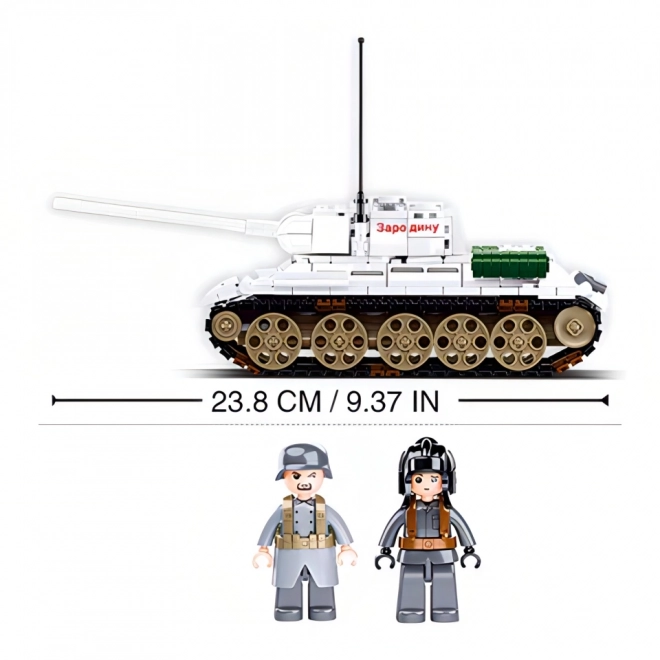 Sluban Schlacht um Budapest Weißer Panzer T-34/85