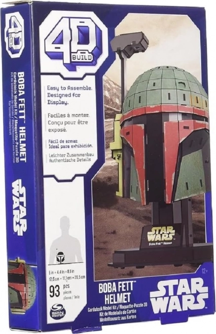 4D Puzzle STAR WARS Boba Fett Helm