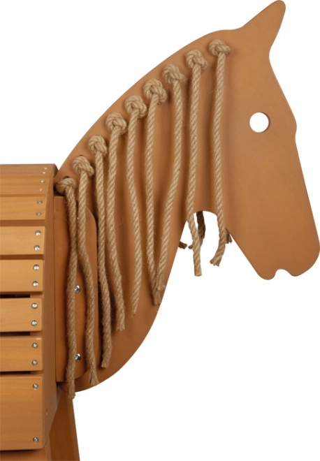 Braunes Holzpferd Small Foot