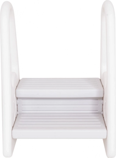 Rutschfeste, breite Stufen