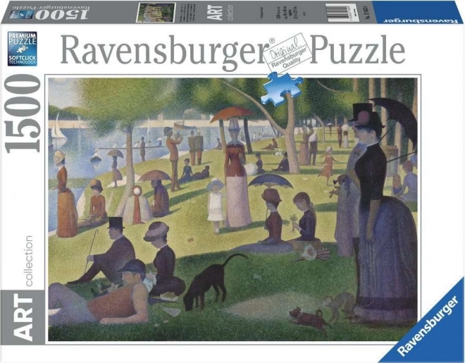 RAVENSBURGER Puzzle Ein Sonntagnachmittag auf der Insel La Grande Jatte, 1500 Teile