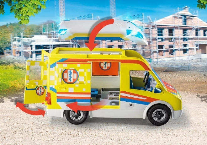 City Life Krankenwagen mit Licht und Sound