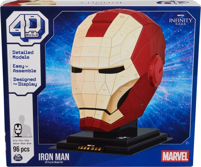 4D Puzzle MARVEL Iron Man Helm