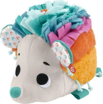 Fisher-Price Regenbogen-Igel – sensorisches Plüschspielzeug für Babys
