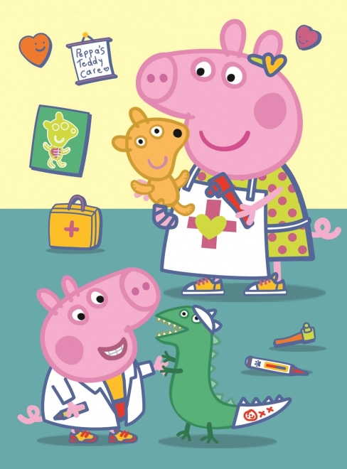 Peppa Wutz Puzzle Gesundheitscheck