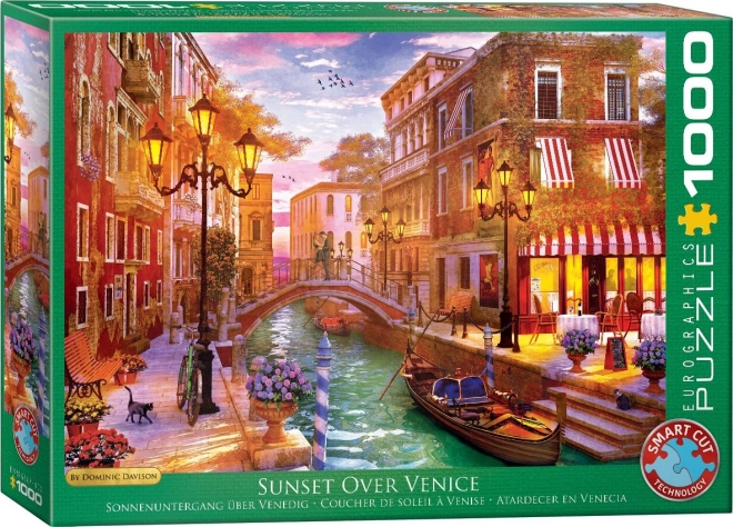 Puzzle Sonnenuntergang über Venedig