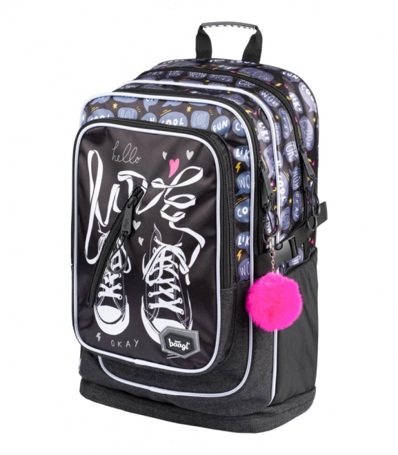 Schulrucksack CUBIC Sneakers