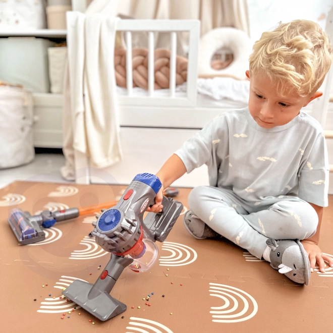 Interaktiver vertikaler 3-in-1 Staubsauger für Kinder mit Saugfunktion