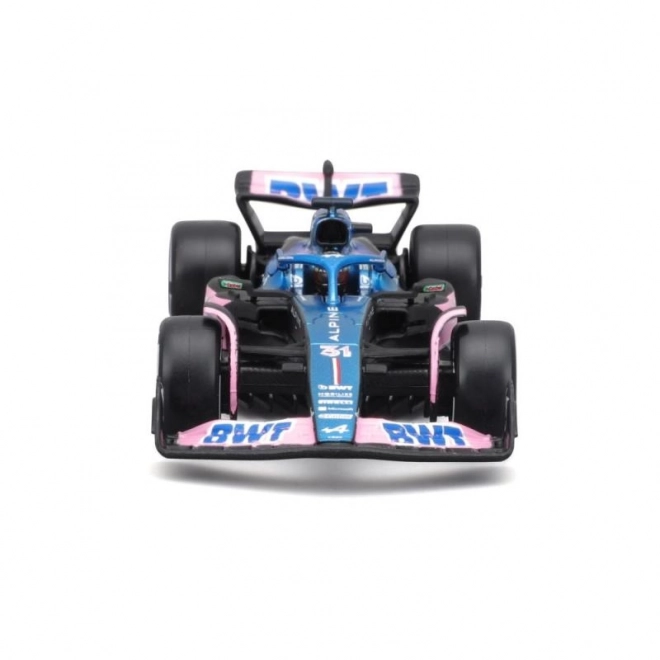 Bburago Formel 1 Modellauto BWT Alpine 2023 - Esteban Ocon