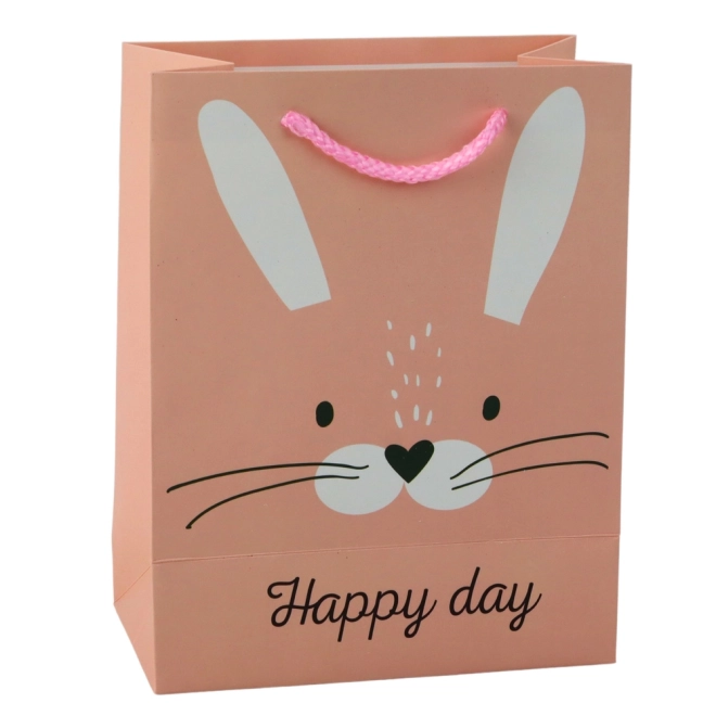 Geschenktasche aus Papier Tiere glitzernd