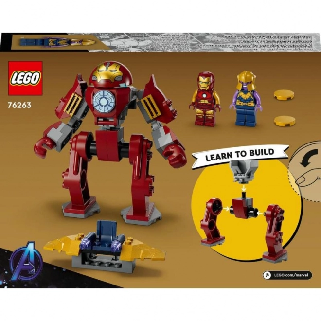 Iron Man Hulkbuster gegen Thanos LEGO Bausatz