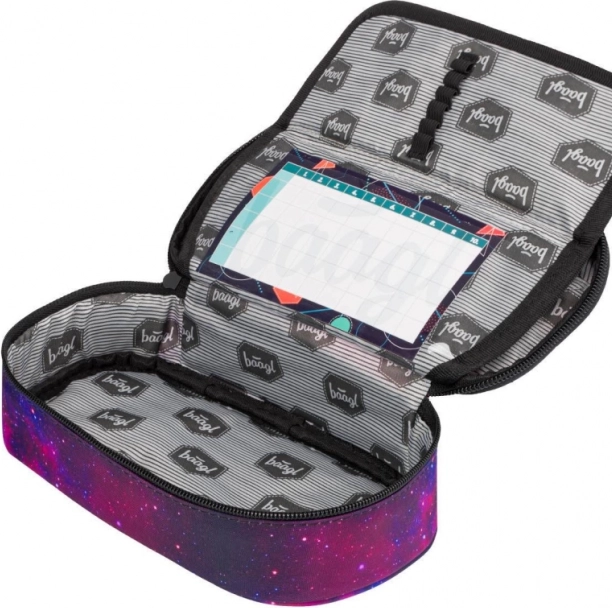 Set Baagl Galaxy: Rucksack, Federmäppchen, Beutel, Sporttasche