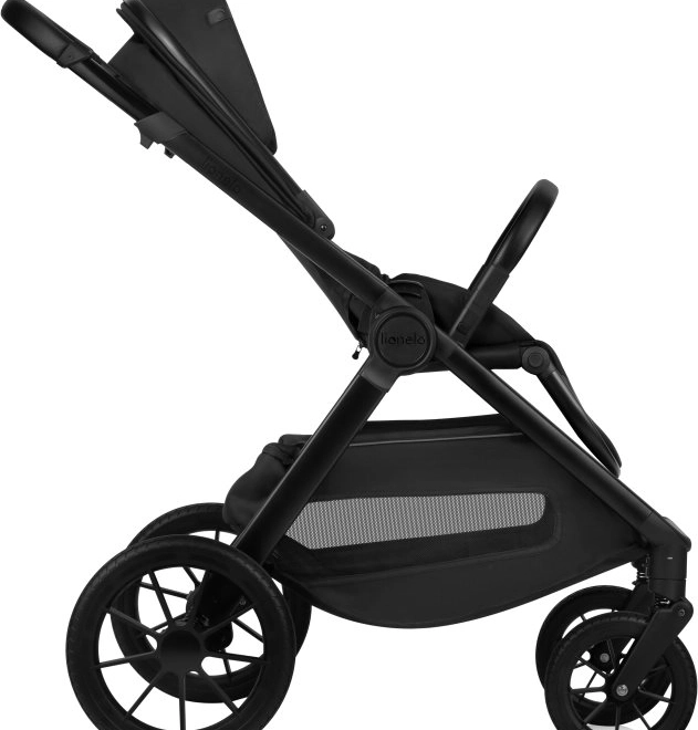 Lionelo Kombikinderwagen Layla 3-in-1 Schwarzer Onyx
