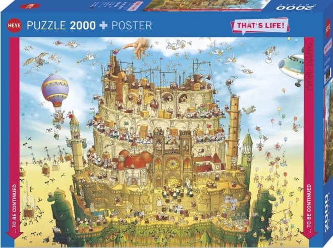 Heye Puzzle That's Life: Vysoko 2000 Teile