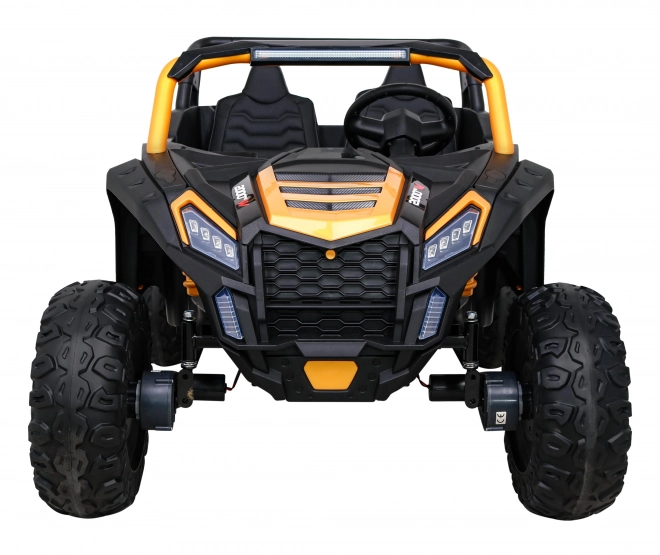 Buggy ATV Racing pro 2 Kinder + Antrieb 4x4 + Fernsteuerung + langsamer Start + MP3 LED – Gold