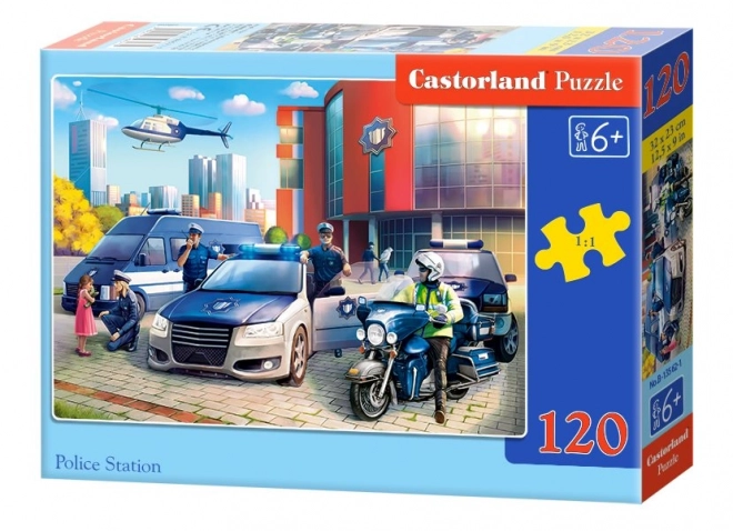 Puzzle 120 Teile Polizeistation