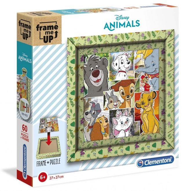 Rahmenpuzzle Disney Tiere von Clementoni