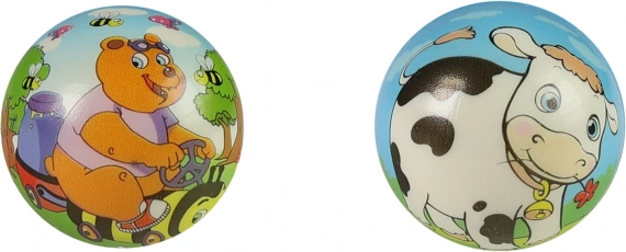 Schaumstoffspringball Tiere 6 cm