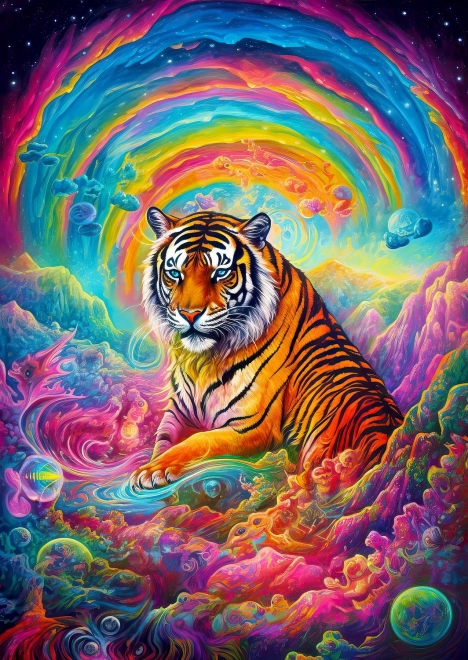 Puzzle Wo Tiger herrschen 1000 Teile