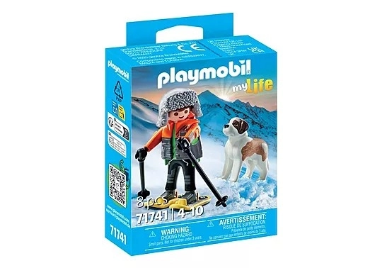 Playmobil Abenteurer mit Bernhardiner