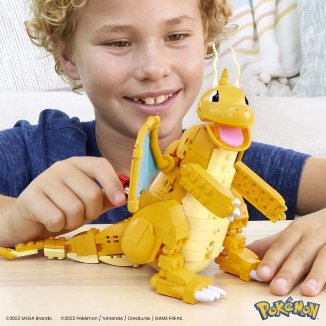 Baukasten Pokemon Dragonite mit Bewegungsfunktion