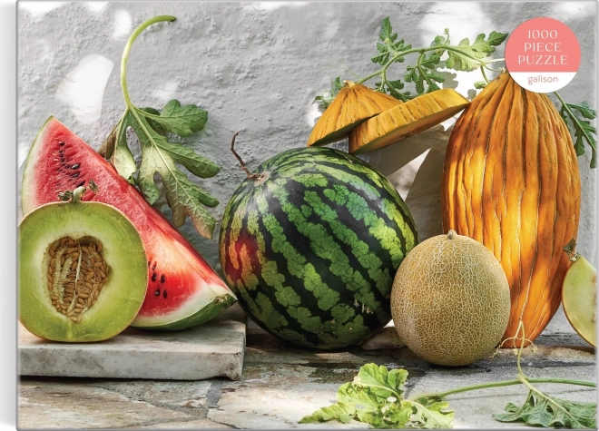 Galison Puzzle Weintraubenmelonen 1000 Teile