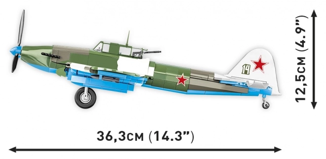 Cobi Modell Iljušin IL-2 (1943), 1:32