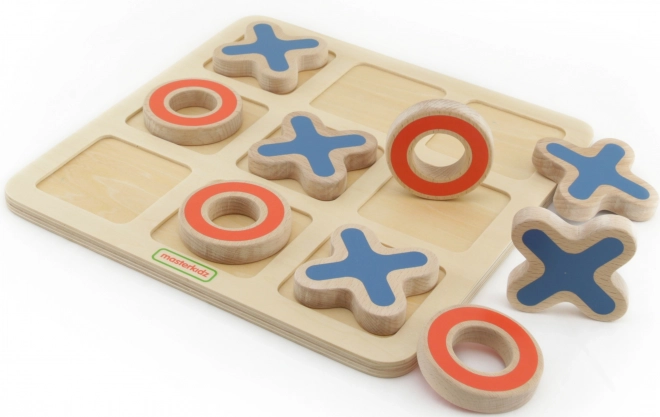 Masterkidz Holzspiel Tic Tac Toe für Kinder