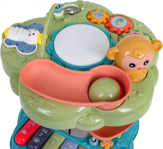 Leuchtende Trommel und Klangeffekte