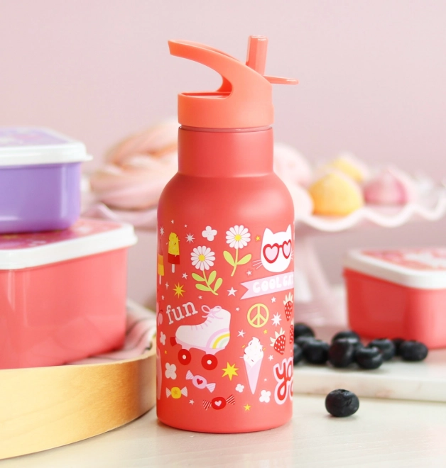A Little Lovely Company Trinkflasche aus Edelstahl 500 ml – Unterhaltung