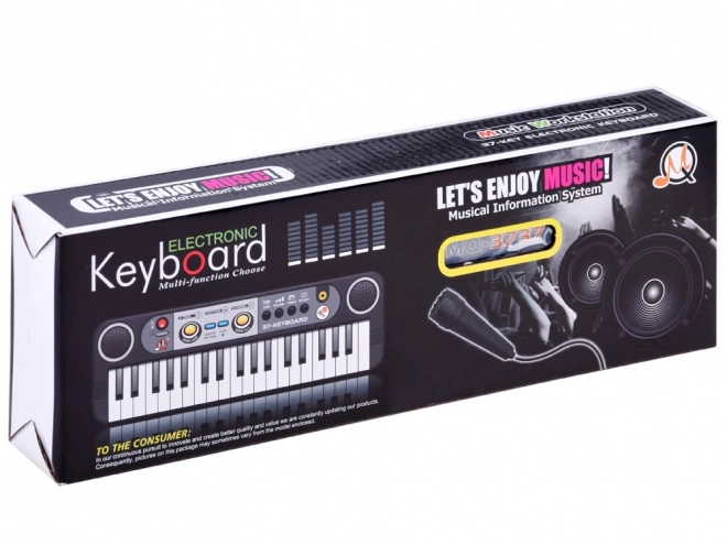 Musikalische Kinderkeyboard mit Mikrofon