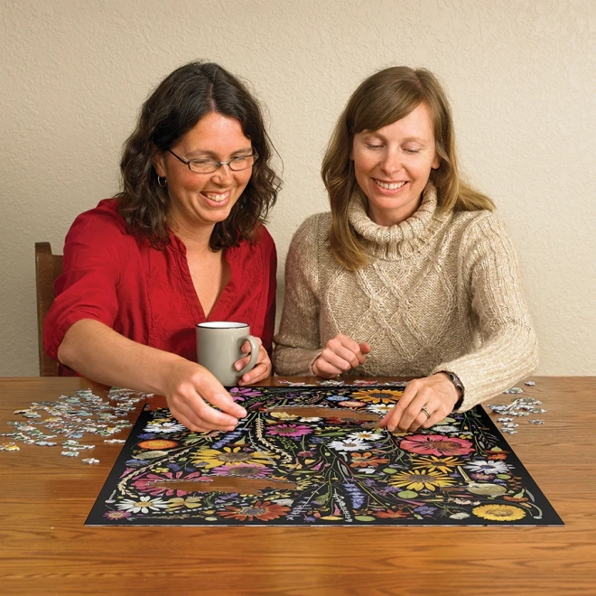 Cobble Hill Puzzle Gepresste Blumen: Glück 1000 Teile