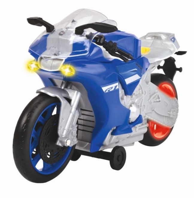 Motorrad Yamaha R1 mit Wheelie Funktion