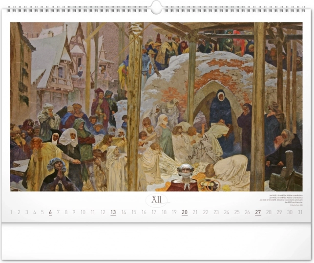 Wandkalender Slawisches Epos 2026