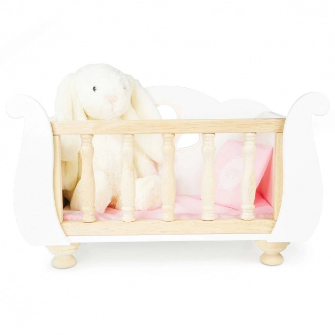 Le Toy Van Holzpuppenbett Sleigh