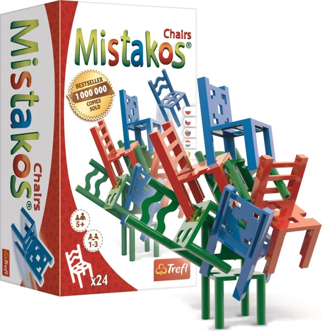 Gesellschaftsspiel TREFL Mistakos: Stühle