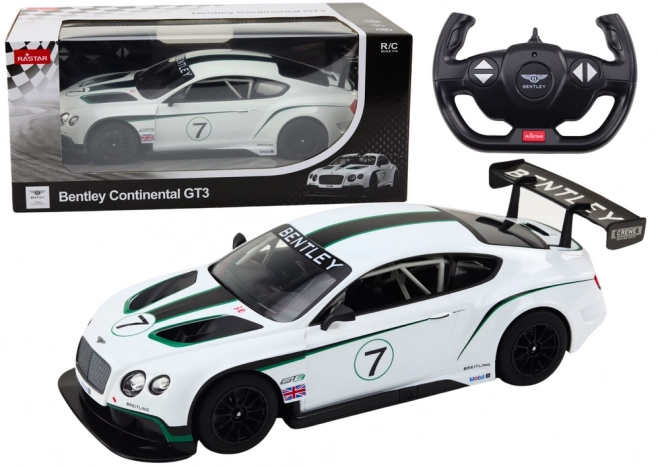 Ferngesteuertes Sportwagen Bentley Continental GT3 Weiß