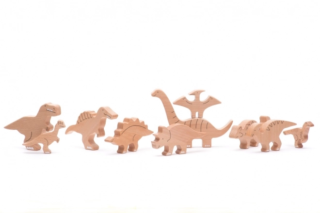 Set aus 10 beliebten Dinosaurierfiguren