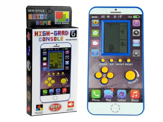 Elektronisches Tetris-Spiel im Taschenformat