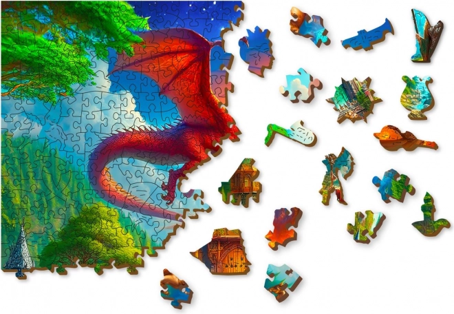 Holzpuzzle Fantasieschloss 1010 Teile