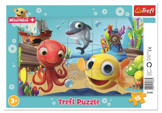 Puzzle Rybka MiniMini - 15 Teile