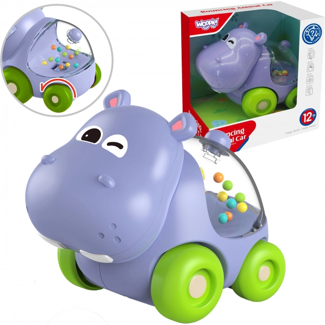 Woopie Baby Rassel-Hippo Fahrzeug