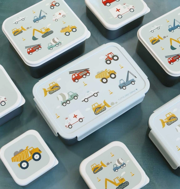 A Little Lovely Company Snack Box – Fahrzeuge