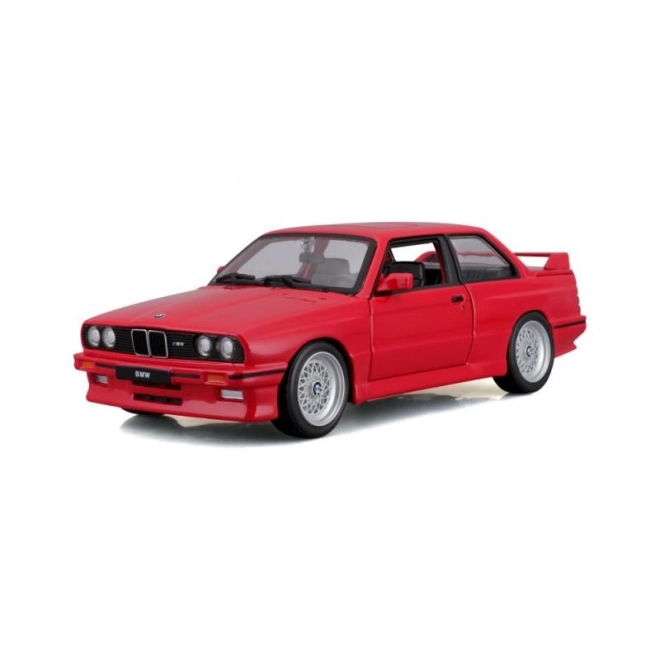 Bburago BMW 3er M3 1988 Rot Modellauto