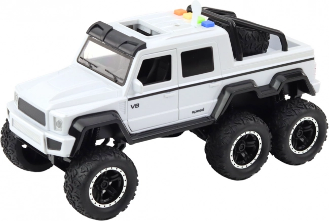 Geländewagen Pickup mit Antrieb, Lichter und Geräusche