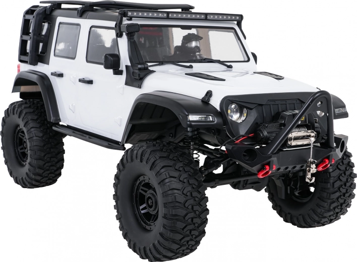 Realistisches Offroad-Design und LED-Lichter