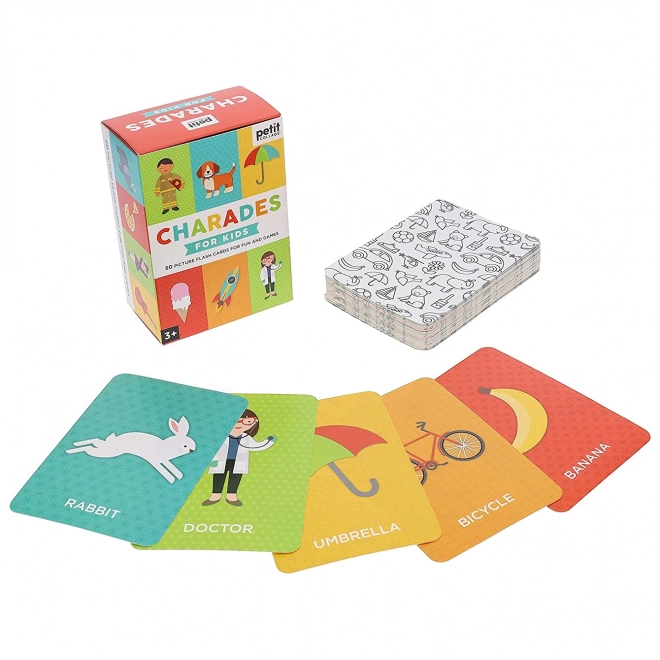 Petit Collage Charades Spiel für Kinder
