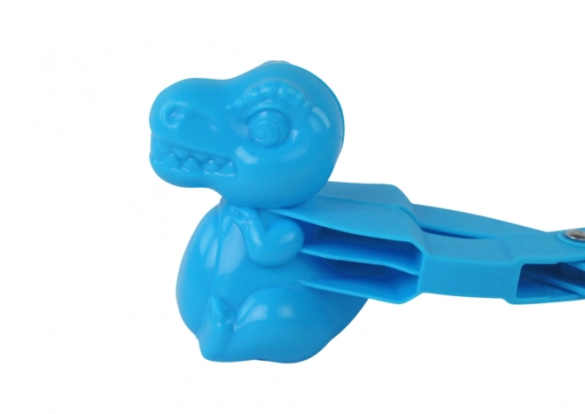 Schneeballmacher Dinosaurier Blau