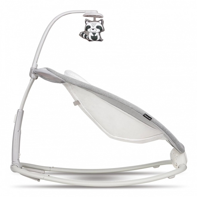 Lionelo Babywippe Pascal Grey Scandi – Graue Taube